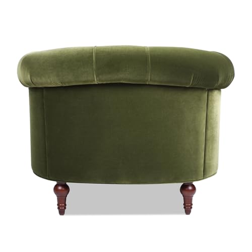 Lavender Velvet Tufted Accent Chair K481
