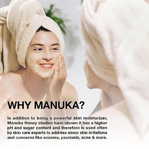 Manuka Honey Eczema Cream (4oz) Moisturizing Lotion C841