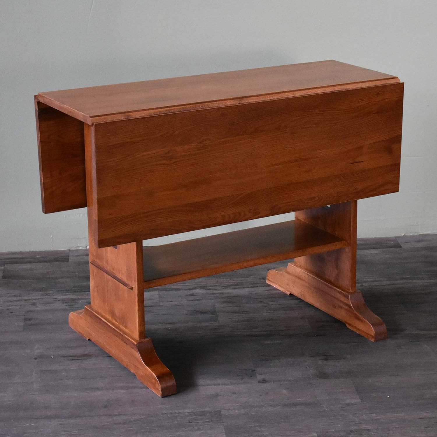 Solid Oak Drop Leaf Dining Table B448422