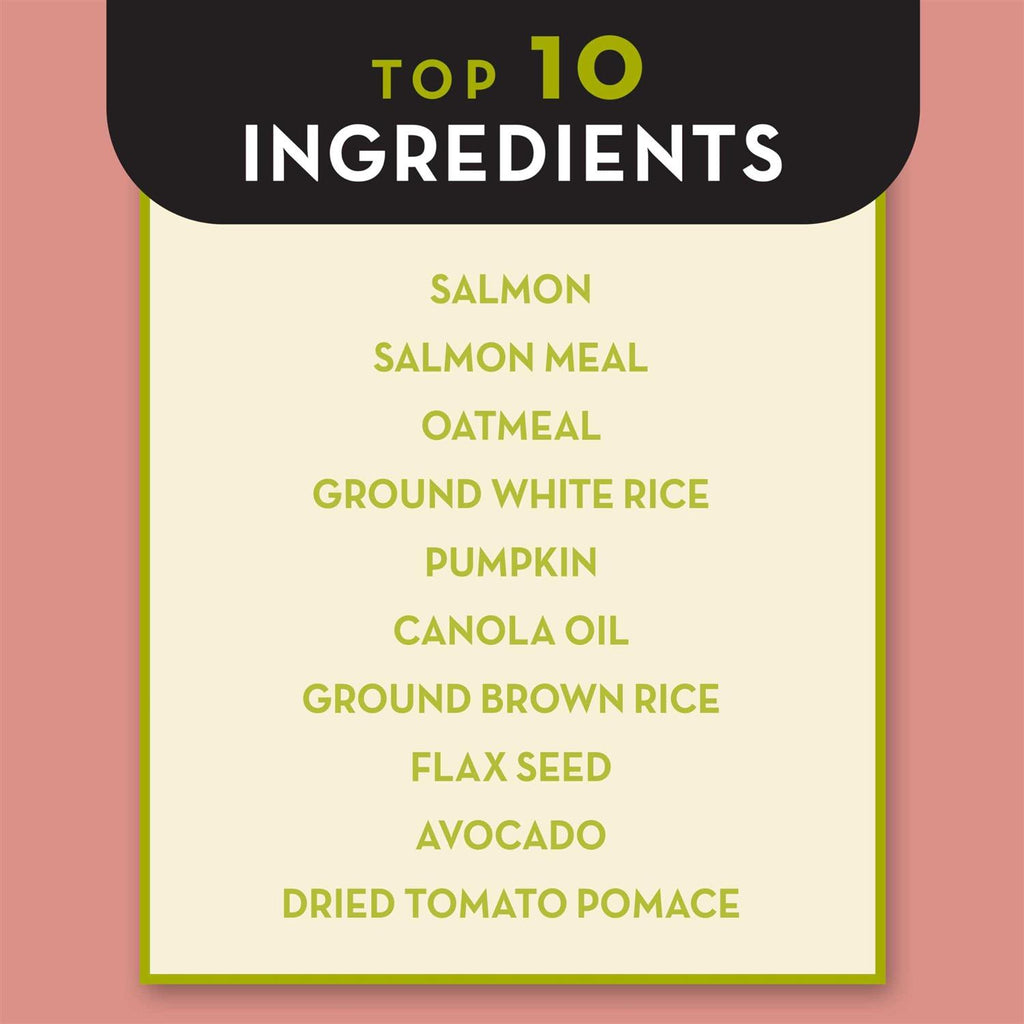 Salmon & Oatmeal Formula Dry Dog Food J4103