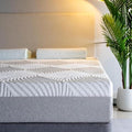 Twin 6 Inch Memory Foam Mattress with Cooling Gel Green Tea Fabric Cover N5768