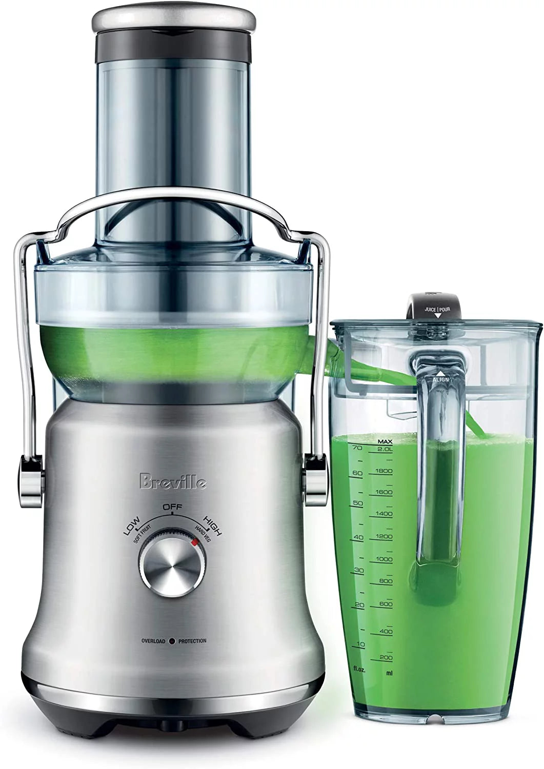Brushed Stainless Steel Juicer X73609