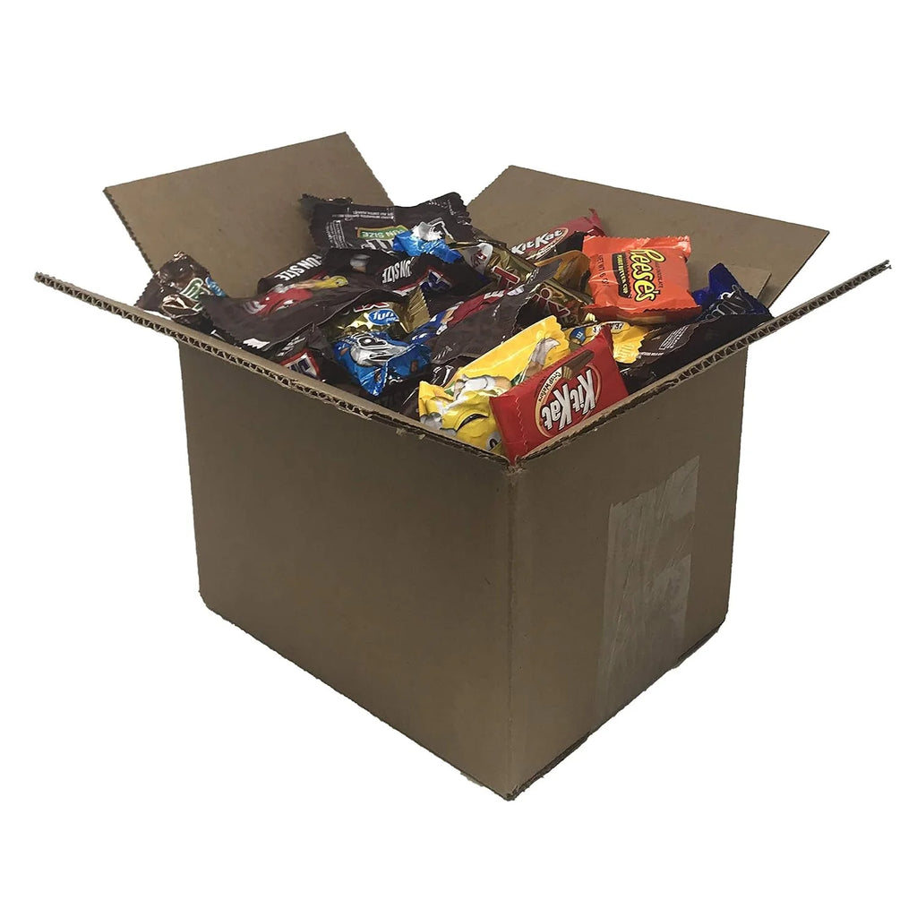 Bulk Chocolate 5.6 Lb Mini Christmas Candy Bars Variety Pack N8318