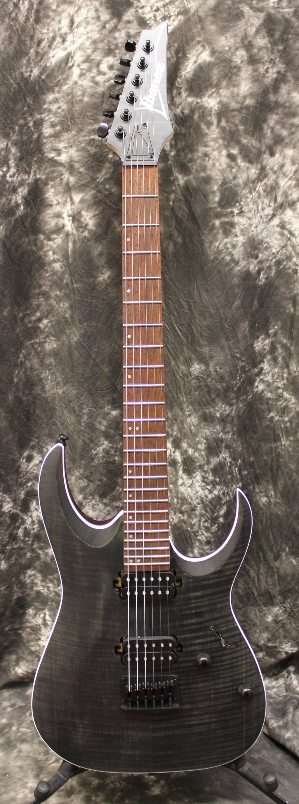Transparent Gray Flat Electric Guitar K24470