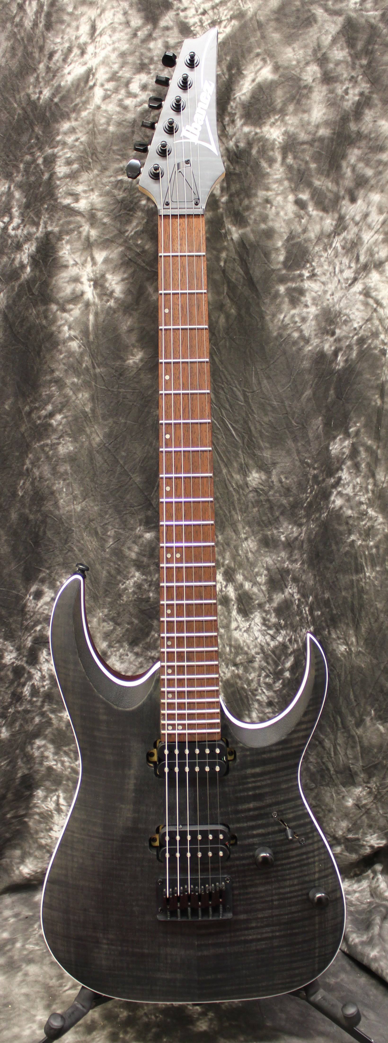 Transparent Gray Flat Electric Guitar K24470