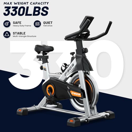 Indoor Cycling Exercise Bike with Digital Display B9658