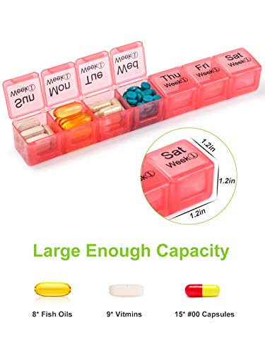 Large Monthly Pill Organizer 28 Day Medication Organizer I474551