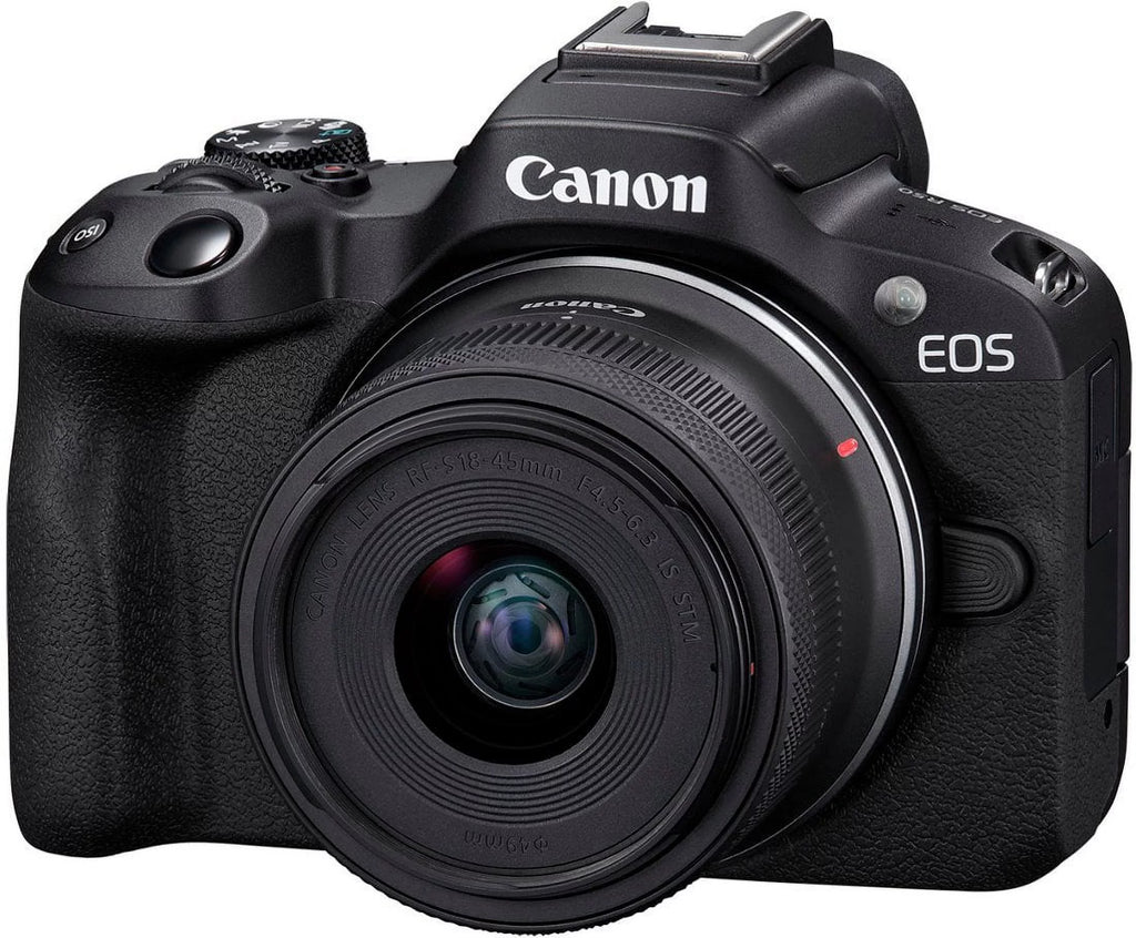4K Video Mirrorless Camera with RF-S 18-45mm Lens and 20 Accessories G57667