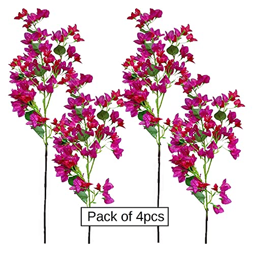 Faux Bougainvillea Branches 45" Pack of 4 U224