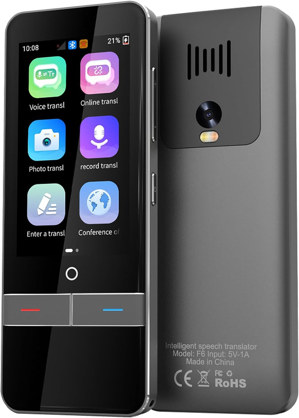 Portable Two-Way Instant Translator Device C443