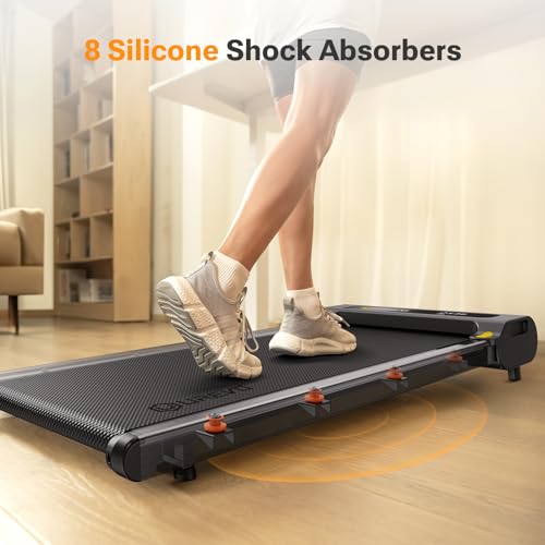 Manual Incline Under Desk Treadmill with Remote Control, LED Display B3238