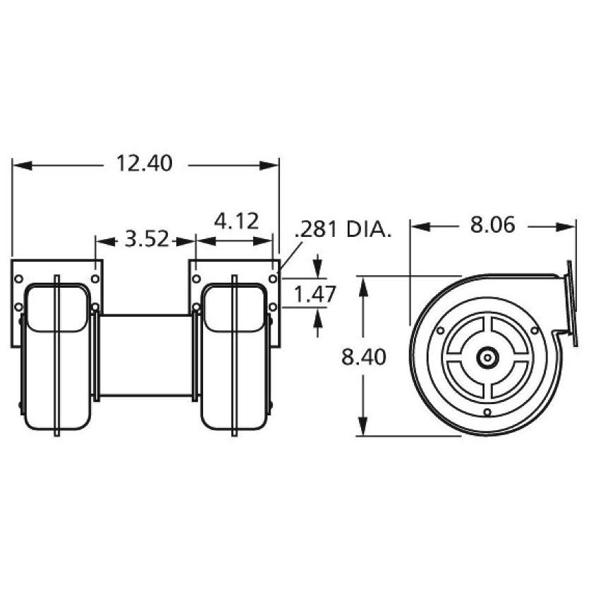 Centrifugal Blower R11070