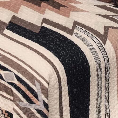 King Quilt Bedding Three Piece Bed Set D34731