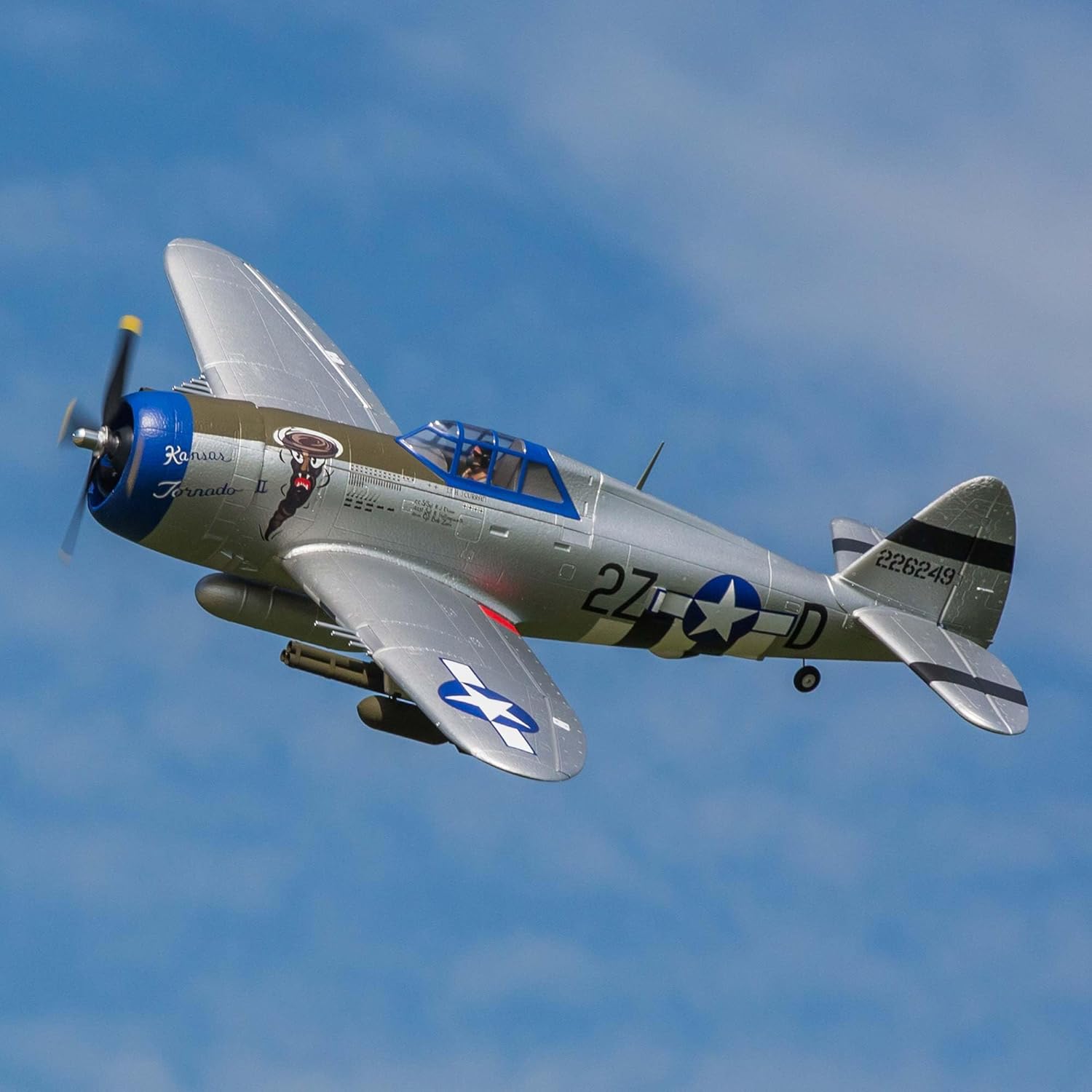 RC Airplane P-47 Razorback 1.2m BNF Basic Electric O737724