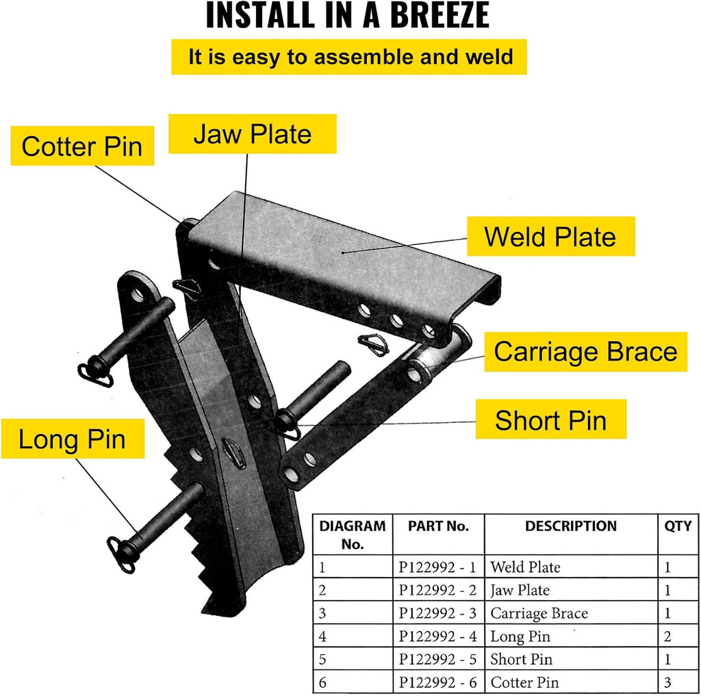 24 inch Hydraulic Backhoe Excavator Thumb Attachments Weld On 1/2in Teeth Thick Steel Plate Assembly with Hydraulic Cylinder Z410