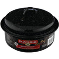 3 Lb. Black Covered Round Roaster V231