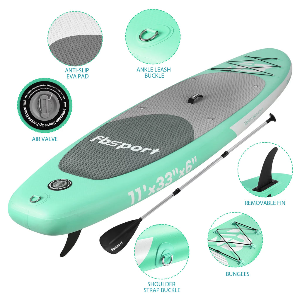 Inflatable Electric Paddle Board 11' Length with Electric Pump B3268