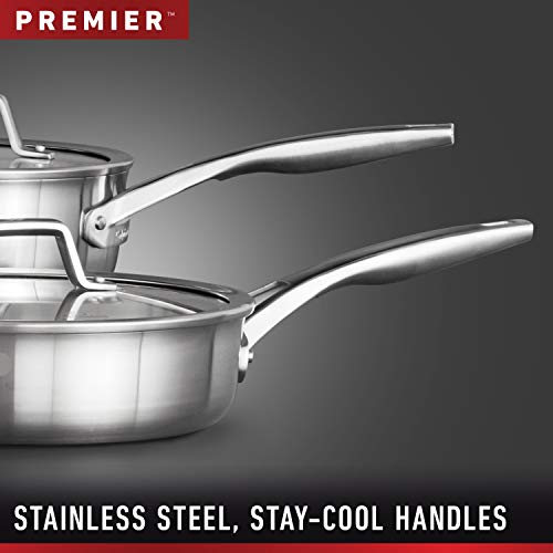 2.5-Quart Stainless Steel Saucepan with Cover Q9890