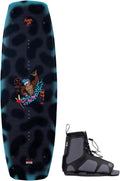 Kids Wakeboard 127cm Black/Aqua J20049