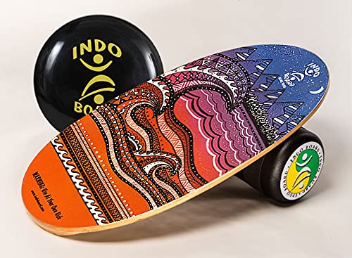 Original Training Package Balance Board with Deck, Roller, Cushion and Exercise Poster A185806