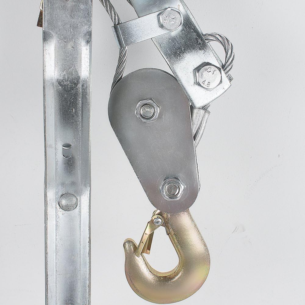 4 Ton Dual Gear Power Puller with Cable Rope U890445