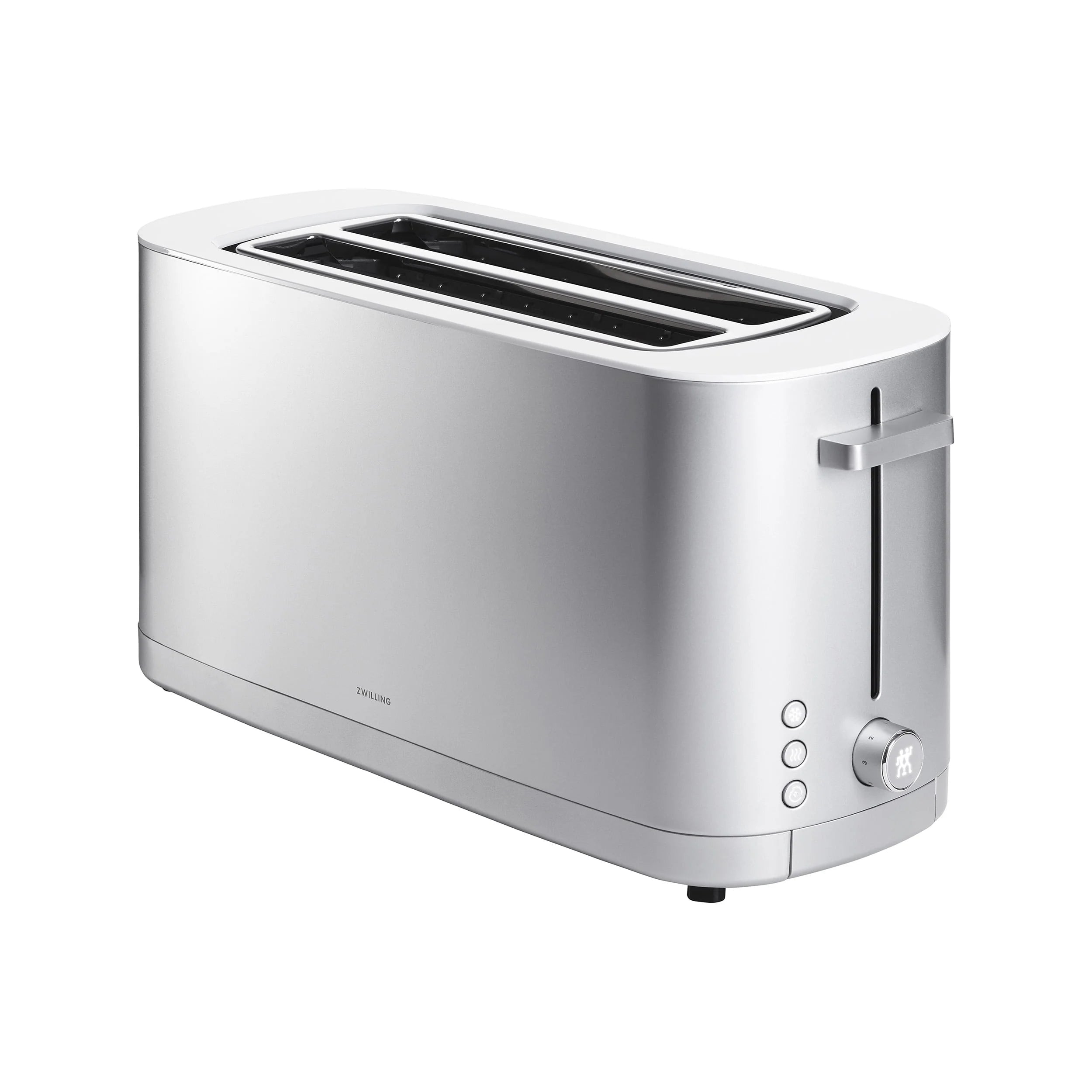 Silver 4-Slice Long Slot Toaster P165474