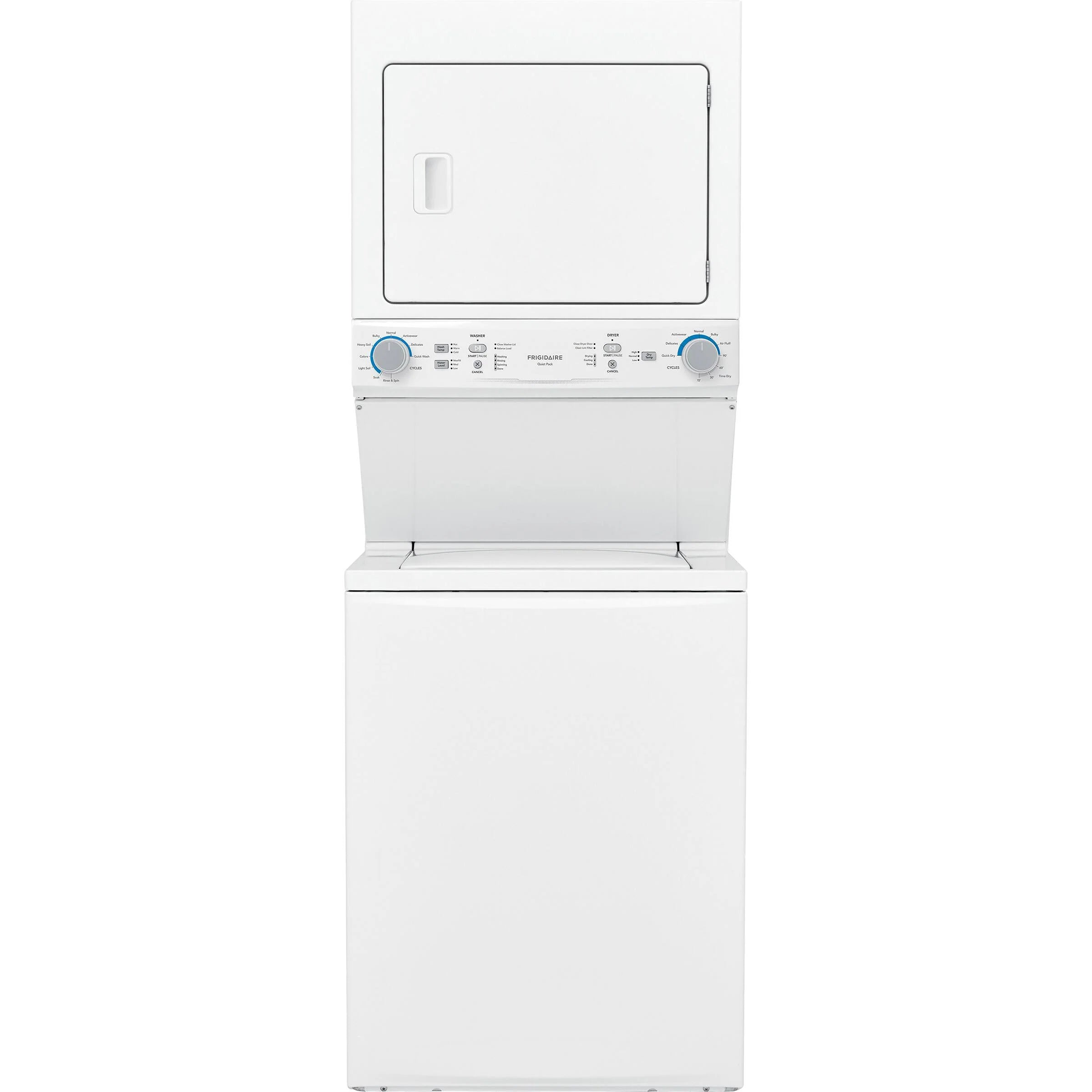 White Electric 4.5 Cu. Ft. Washer and 5.5 Cu. Ft. Dryer Laundry Centre I51488