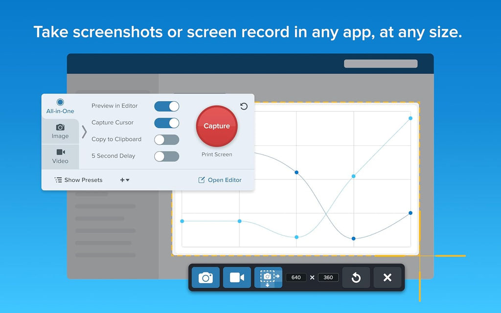 Screen Capture & Image Editor O852716