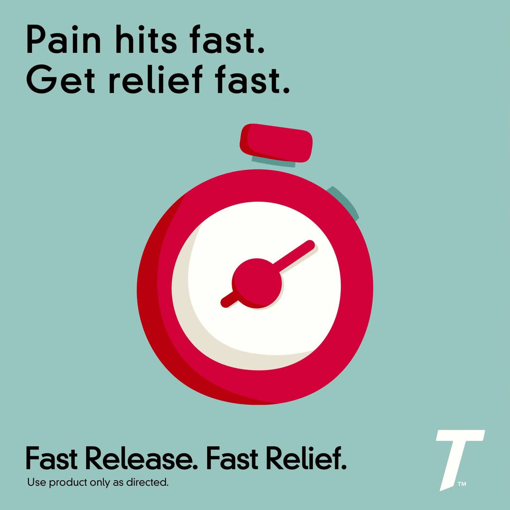Extra Strength Acetaminophen Rapid Release Gels, 100 ct T5094