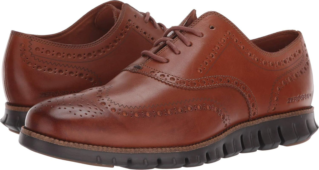 British Tan Leather Oxford Shoes M137