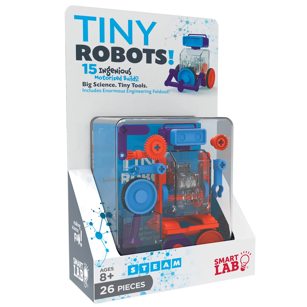 TINY Robots with 15 Motorized Builds K9515