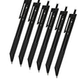 Black Ink Retractable Ballpoint Pen Set of 6 M344