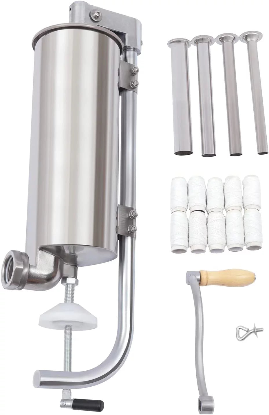 7lb 3L Stainless Steel Sausage Stuffer S614