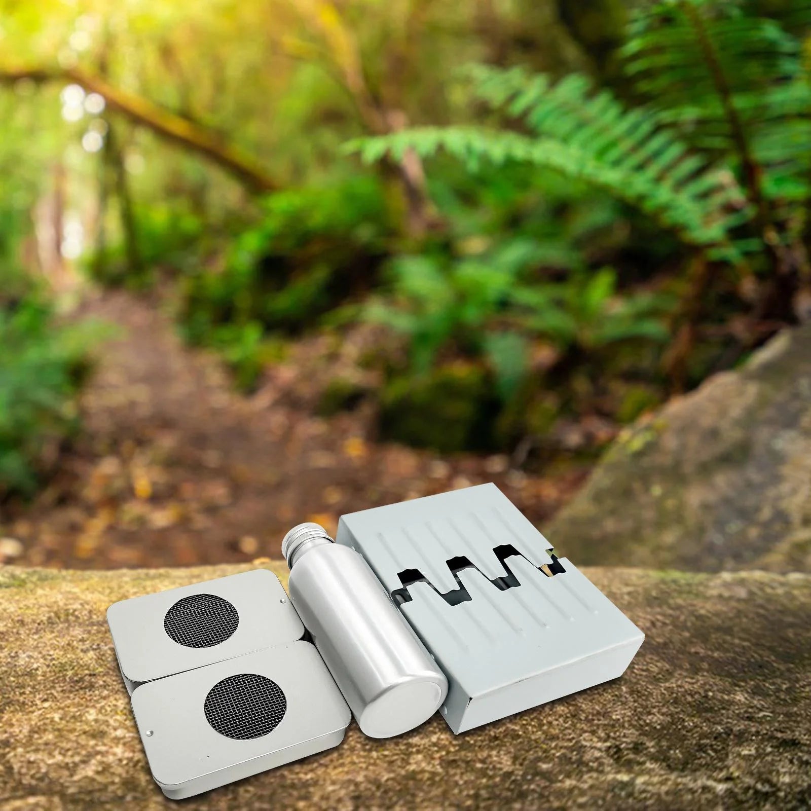Mini Camping Stoves Set Folding Grill Burning Stoves Heater E415