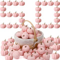 50 Pcs 3.15 Inch Orange Fall Artificial Foam Pumpkins I456296