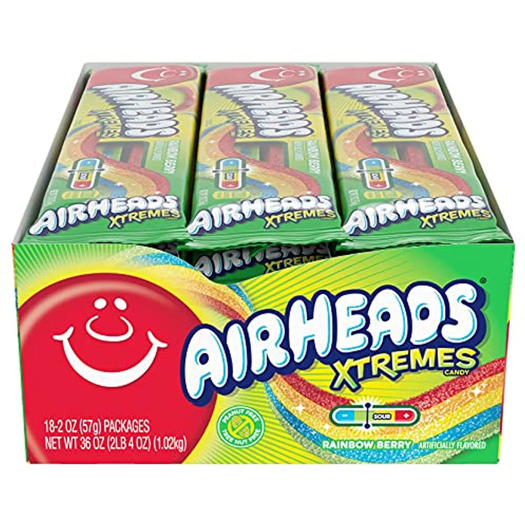 Rainbow Berry Sour Candy, 2 Oz (Pack Of 18) W17634