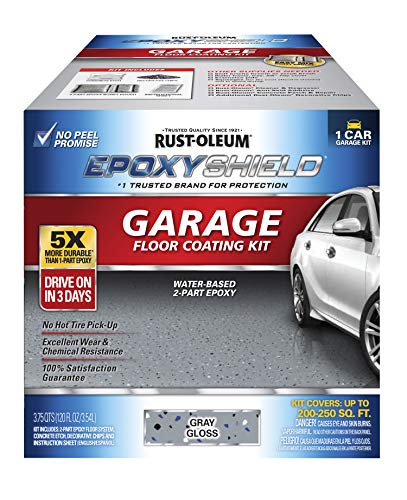 Gloss Gray Garage Floor Coating Kit G627
