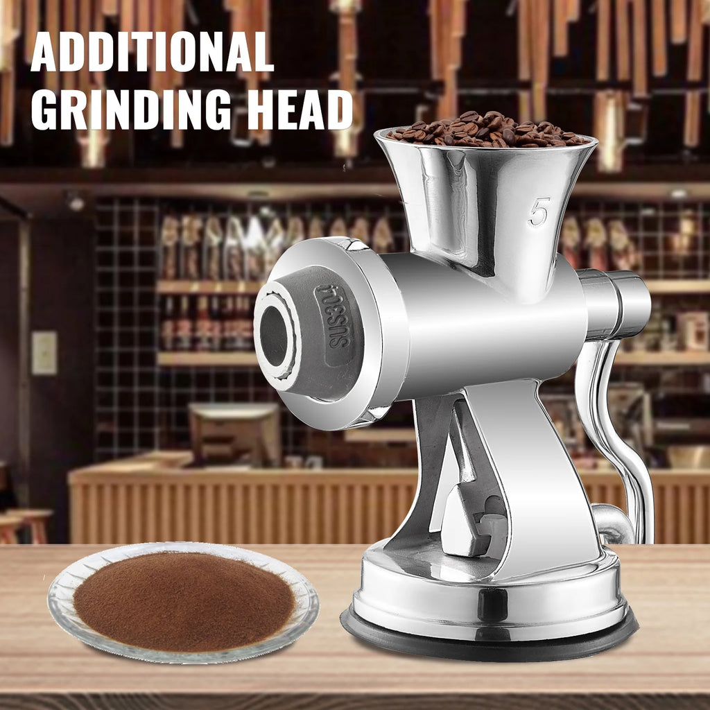 Hand Operated Stainless Steel Manual Meat Grinder C7888