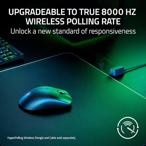 82g Lightweight Wireless Gaming Mouse Classic Black S678139