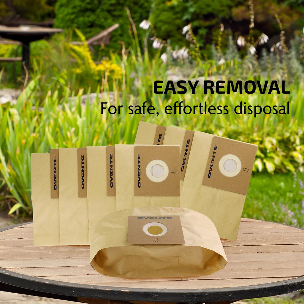 8-Pack Disposable Dust Bag Replacement for Canister Vacuum Cleaner Q895