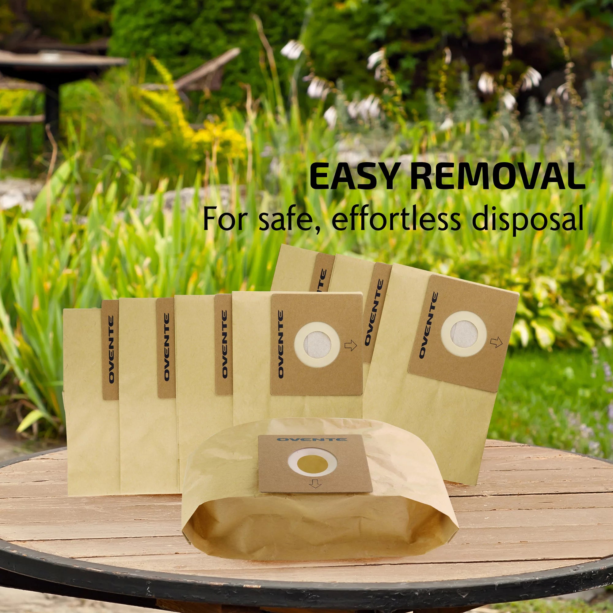 8-Pack Disposable Dust Bag Replacement for Canister Vacuum Cleaner Q895