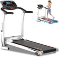 Folding Electric Treadmill with Adjustable Speed and LCD Screen W7231