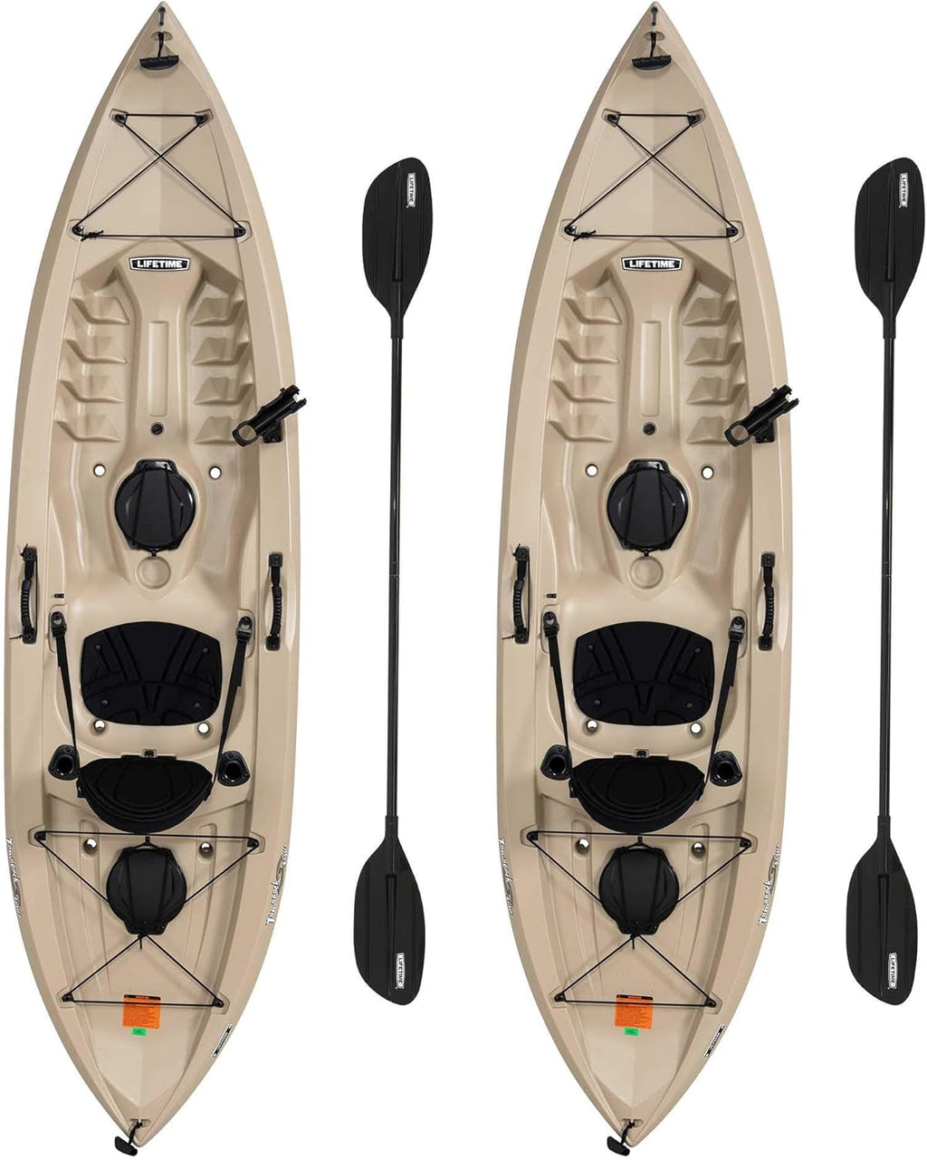 2 Pack Fishing Kayak with Paddles D80441