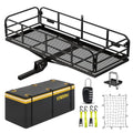 60"x24"x14.4" Folding Hitch Mount Cargo Carrier for 2" Receiver M995