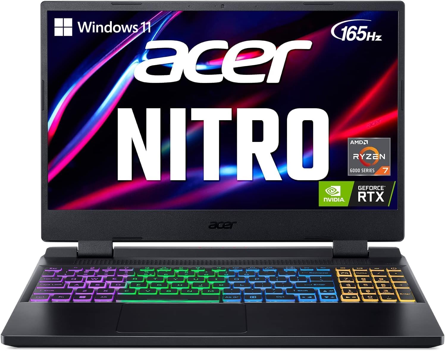 15.6" 165 Hz IPS Display AMD Ryzen 7 6800H NVIDIA GeForce RTX 3070 Ti 16GB DDR5 RAM 1TB SSD Gaming Laptop P227363