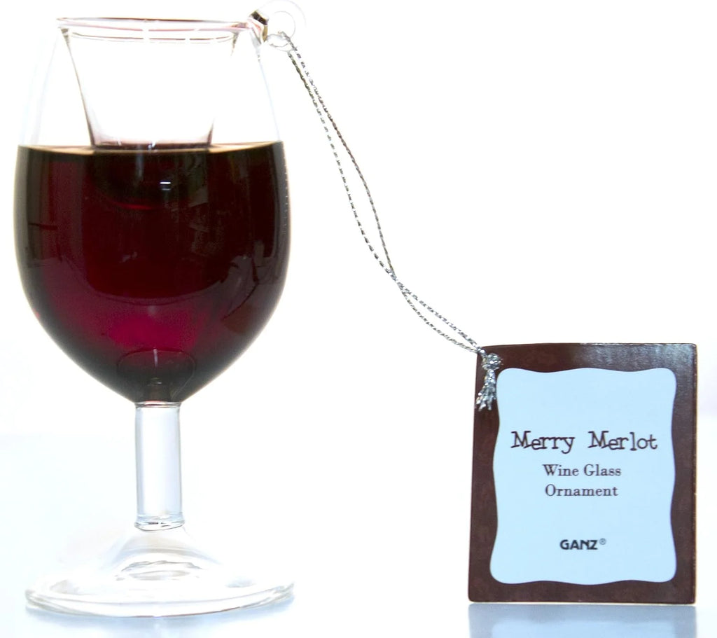 Wine Glass Ornament D29330
