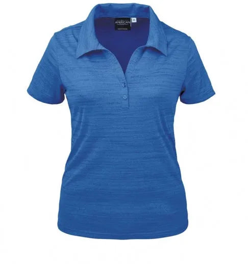 Women’s Tiger Stripe Jersey Polo Shirt