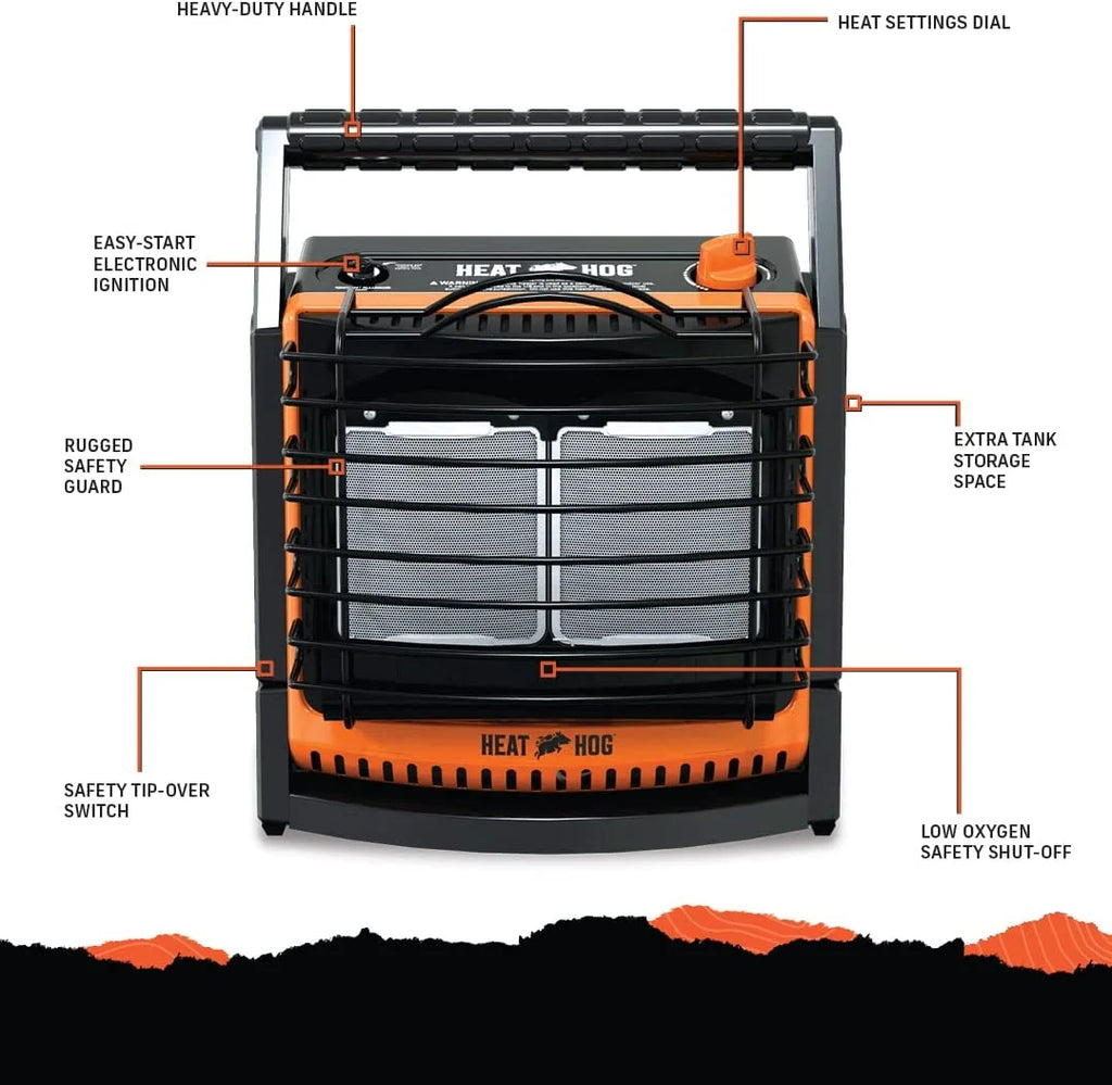 18000 BTU LP Portable Heater P602