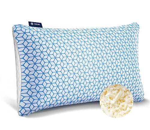 King Size Set of 2 Shredded Memory Foam Pillows R79518