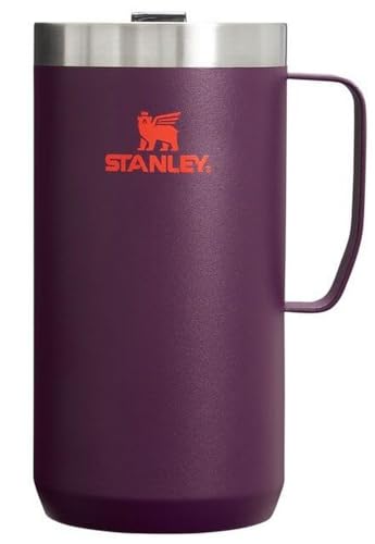 24 oz Insulated Stainless Steel Camp Mug with Press Fit Lid A4717